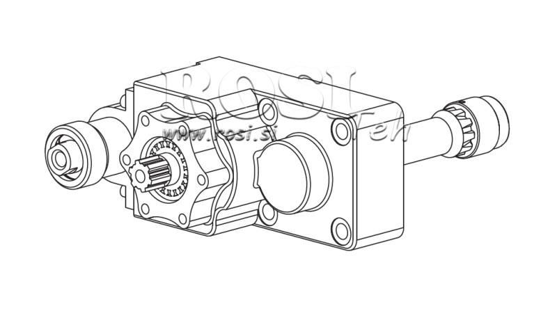 GEAR DRIVE FOR HYDRAULIC PUMP - IVECO 2895