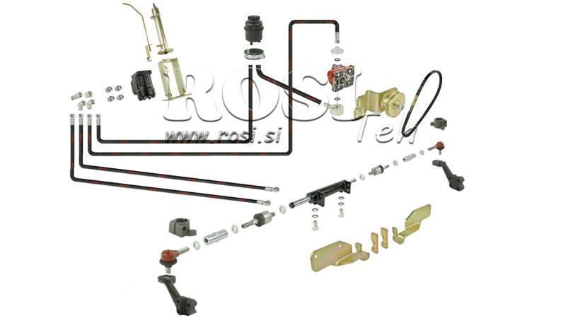HYDRAULICKÉ RIADENIE HYDROSTATICKÝ SET URSUS C330 - PREDNÝ CYLINDER