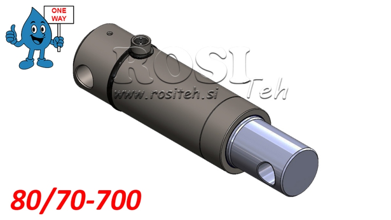 HIDRAVLIČNI CILINDER MONO 80/70-700