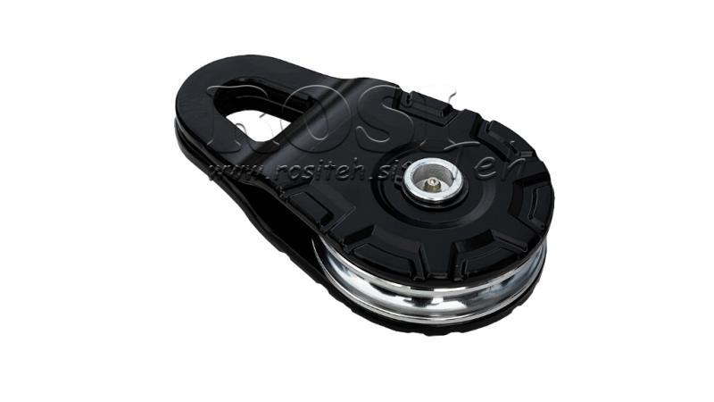 Umweltfreundliches Geflochtenes Seil – 2,4 M, 10 Mm Durchmesser, Schwarz | Aus Recyceltem PET, Trägt Bis Zu 308 Kg | Wetterfest, Für Camping, Transport & DIY