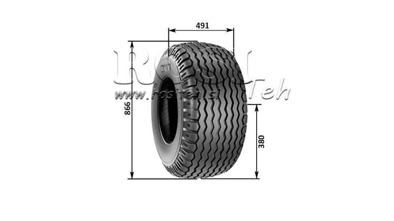 19.0/45-17 PNEUMATICO AW708 14pl CON BORDO 16,00X17