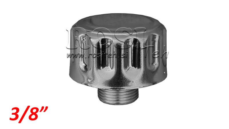 METALL FILLERPLUGG MED VENTIL 3/8''
