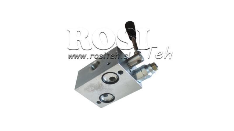 MANUELE KLEP VOOR HYDROMOTOR MP-MR-MH GESLOTEN CENTRUM - 50lit