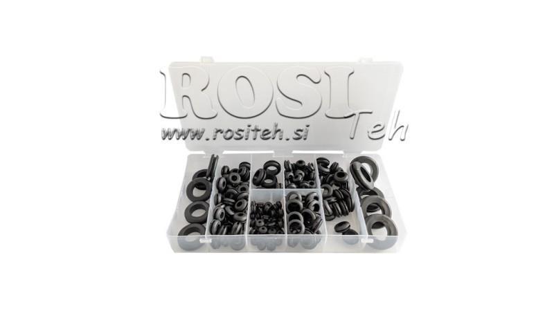 RUBBER GROOMET SET (180 pcs)