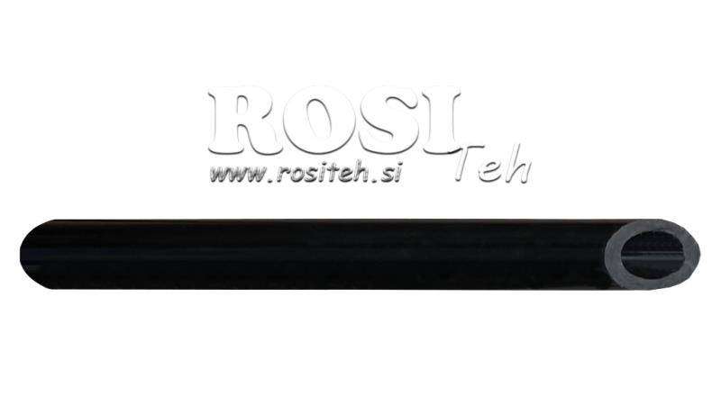 LUFTBREMS SLANGE RISLAN 12x8 SVART