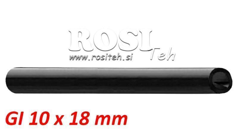 GI SCHLAUCH FÜR DRUCKLUFT H-PLUS LUFT SCHWARZ 10x18mm 20BAR
