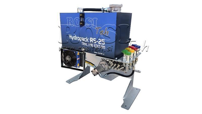 TRAKTOR HYDRAULIKAGGREGAT KAPAZITÄT 100lit DURCHFLUSS 53lit/min 4XP80 - MIT ÖLKÜHLER