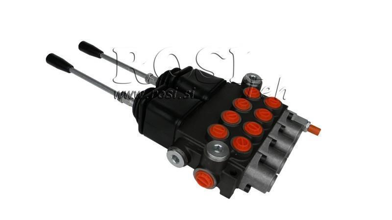 HYDRAULICKÝ VENTIL 4xP40 + 2x JOYSTICK