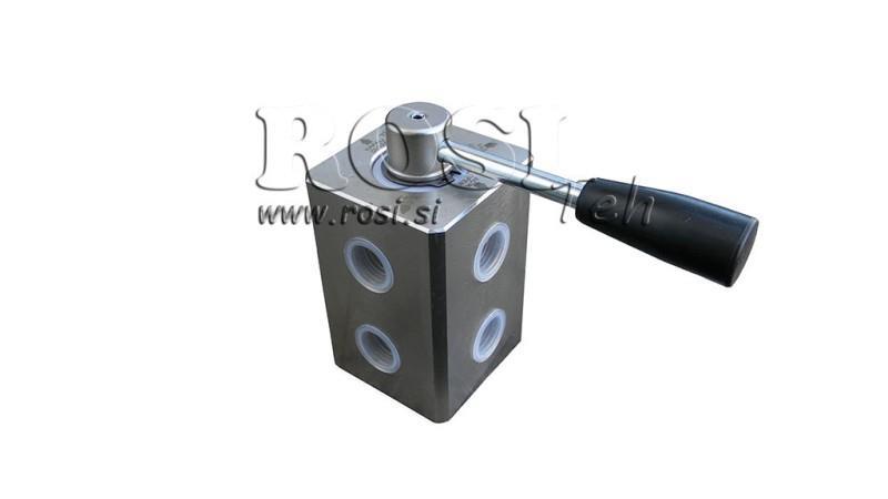 MANUELLES 6-WEGE-VENTIL DF 1/2 - 60l - ECO