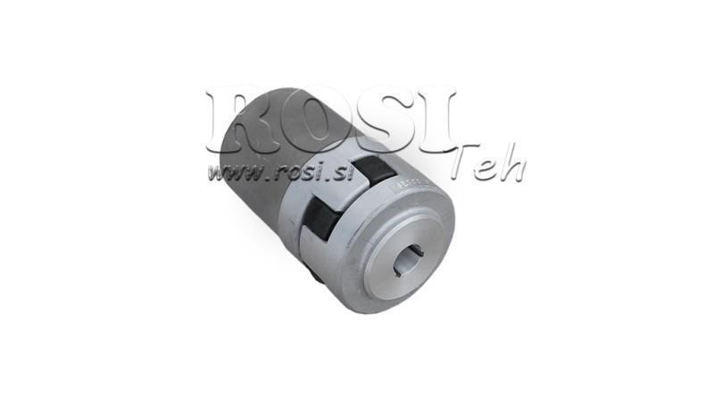 RUBBER COUPLING ND2 (0,25-0,37kW)  14mm/GR1
