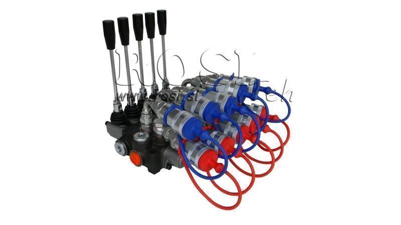 HYDRAULICKÝ VENTIL 5xP40 EXPANZIA