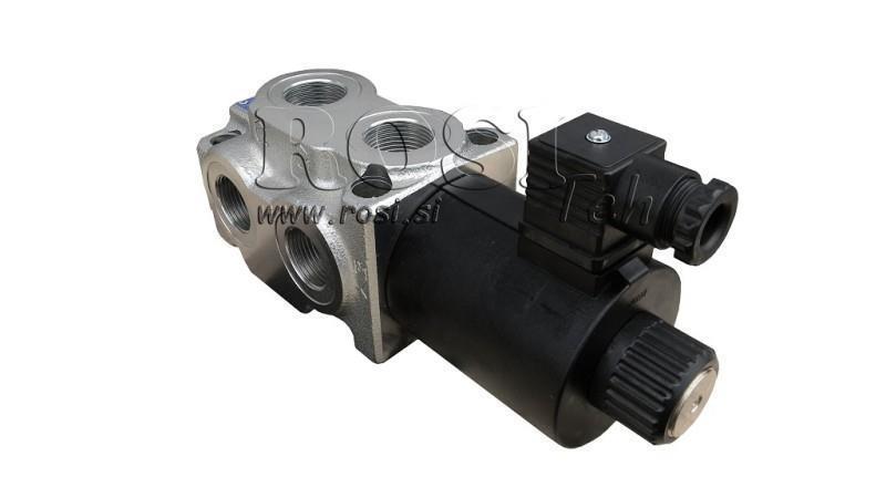6-veidu vārsts 3/4 (6/2) 12V - 140lit