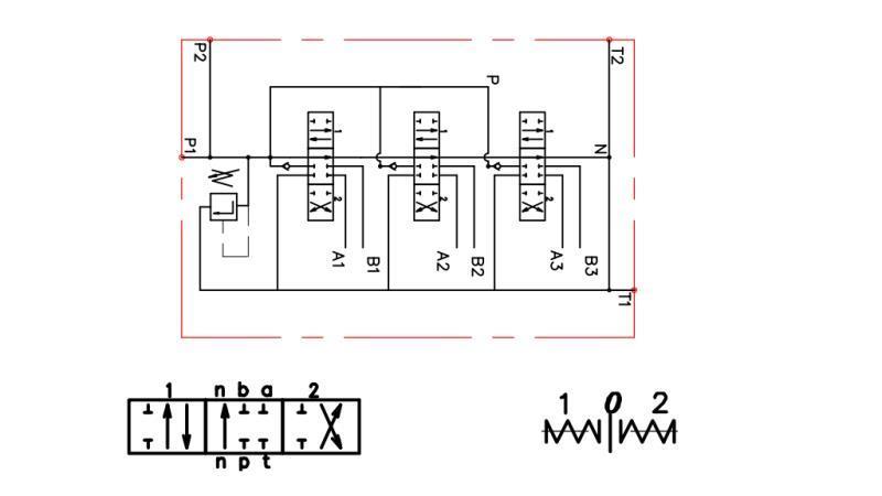 VALVĂ HIDRAULICĂ 3xPC100