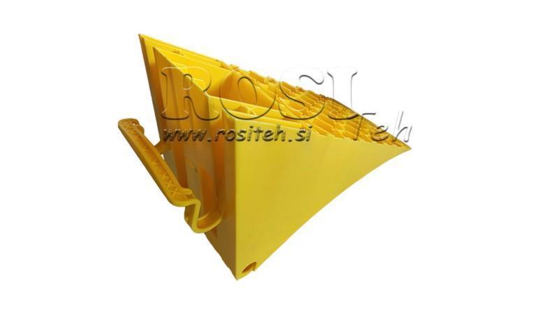 KUNSTSTOFFKEIL HOMOLOGIERT DIN 76051/E53 6.500 Kg
