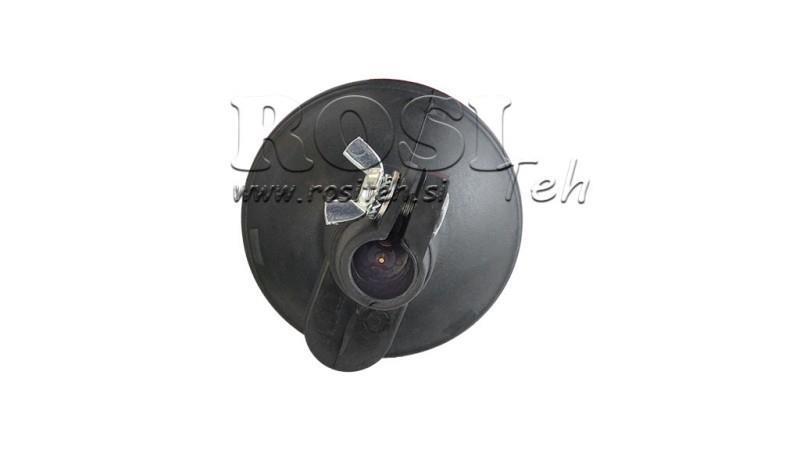 LED ROTATING FLEXIBLE BEACON LED 12V-24V WITH POLYCARBONATE DOME