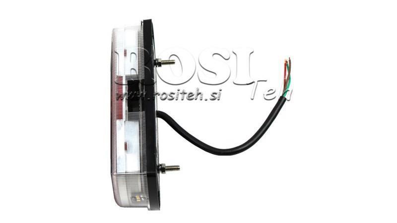 FANALE POSTERIORE A LED COMBINATO 12/24V DESTRA