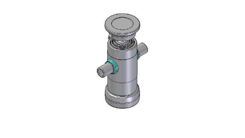 2031S - CILINDRO TELESCOPICO STANDARD/BALL 3 STADI CORSO 500 DIAMETRO 95