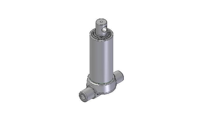 2532F - TELESCOPISCHE CYLINDER INFERIEUR – GAT 3 FASES REIS 593 DIAMETER 95