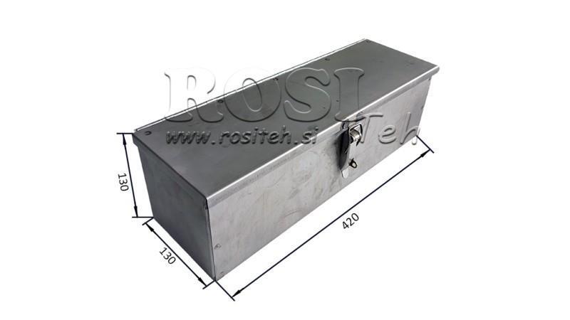FÉM DOBOZ 420x130x130