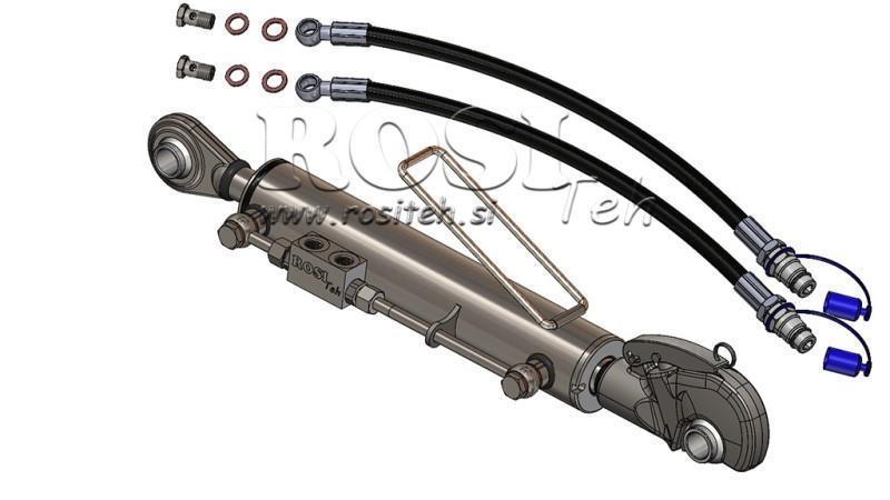 HYDRAULIC TOP LINK WITH HOOK - 2 CAT. 63/35-280 (45-95HP)(25,4)