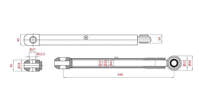 HYDRAULICKÝ VALEC RIADENIA MASSEY FERGUSON  OEM-1748456M92, 3773710M91