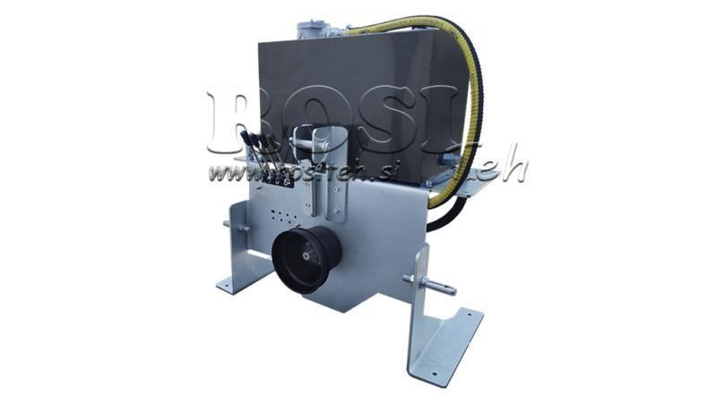 AGGREGAT HYDRAULIQUE DE TRACTEUR AVEC UNE CAPACITÉ DE 70lit DÉBIT 53lit/min 4XP80