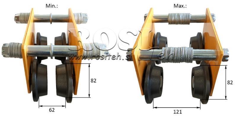 ENTRAÎNEMENT MANUEL POUR CHARIOT ÉLEVATEUR INDUSTRIEL DWI 0.5 T