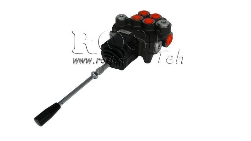 HYDRAULIKVENTIL 2xP80 + JOYSTICK