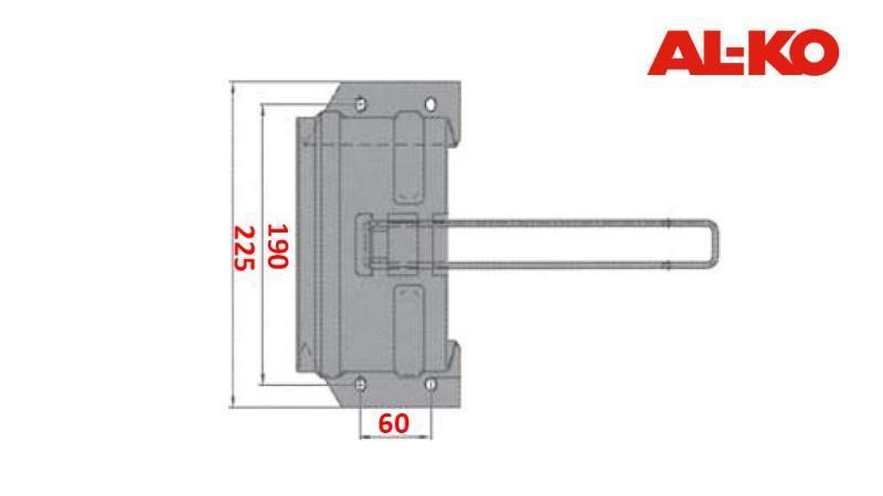 HALTER FÜR METALLKEIL 5.000 kg