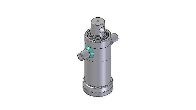 3032F -TELESCOPIC ZYLINDER STANDARD/LOCH 3 STUFEN HUB 683 DURCHMESSER 112