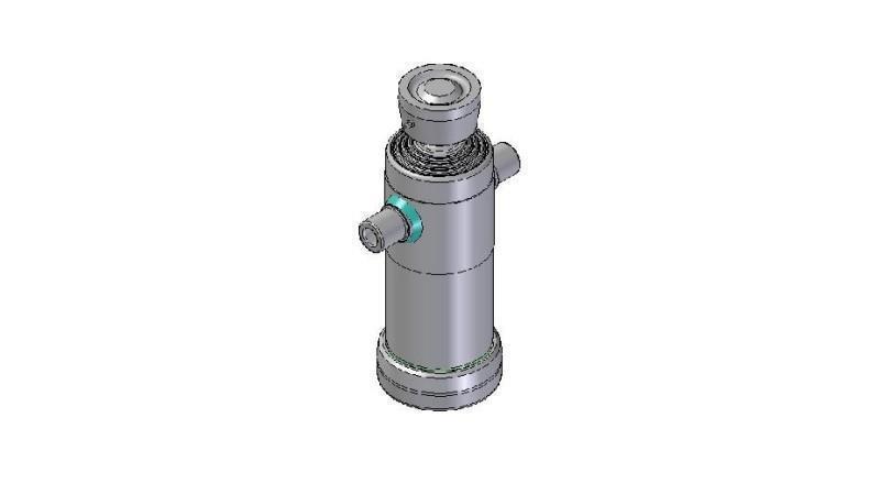3043S -TELESKOPSKI CILINDER STANDARD/KROGLA 4 STOPNJE HOD 950 FI 124