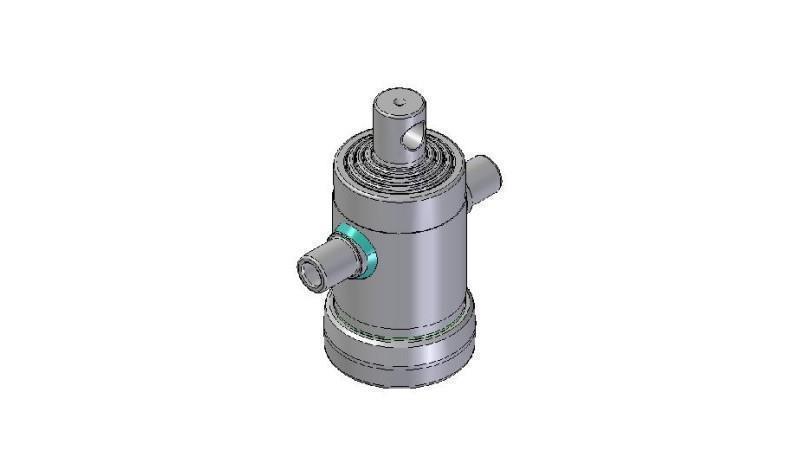 3060F - TELESCOPISKAIS CILINDRS STANDARTS/CAURUMS 4 POSMI 500 DIAMETRS 112