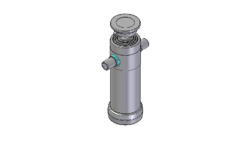 3065S -TELESCOPIC ZYLINDER STANDARD/KUGEL 4 STUFEN HUB 1050 DURCHMESSER 112