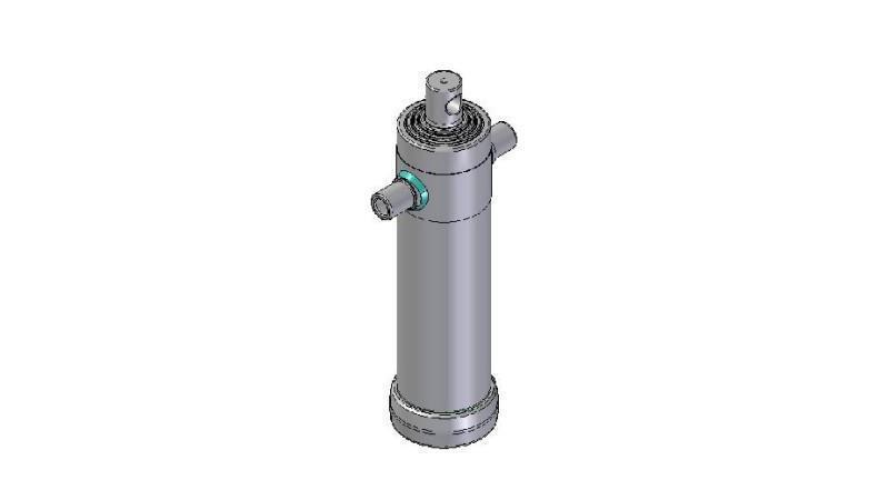 3067F -TELESCOPIC CYLINDER STANDARD/HOLE 4 STAGES TRAVEL 1390 DIAMETER 112