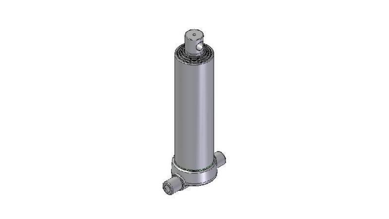 3547F -TELESCOPISK SYLINDER INFERIOR – HULL 4 GRADER SLAG 1510 FI 124