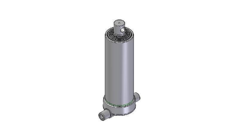 3554F -TELESCOPICKÝ CYLINDER SPODNÍ – DÍRA 5 KROKŮ CESTA 1880 FI 152