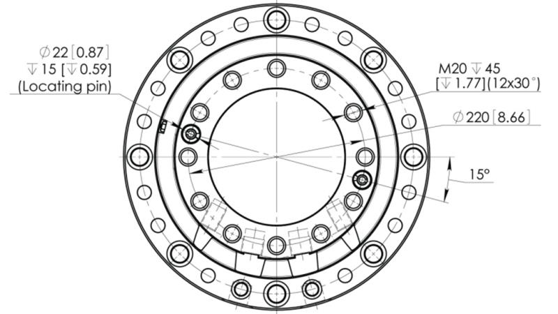 HIDRAVLIČNI ROTATOR CPR14-01 55000/14000 KG