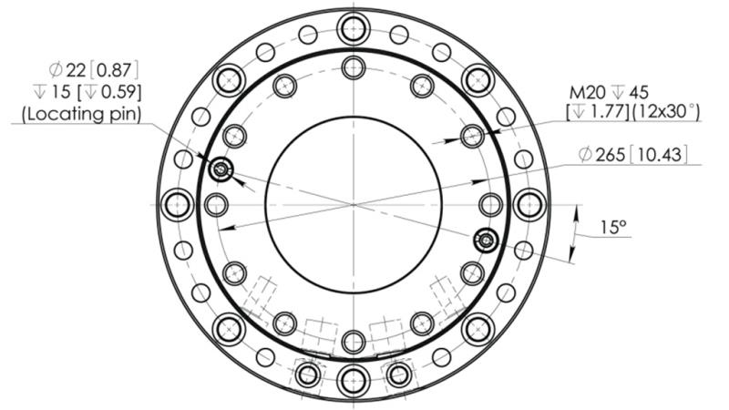 HIDRAULIČNI ROTATOR CPR15-01 55000/15000 KG