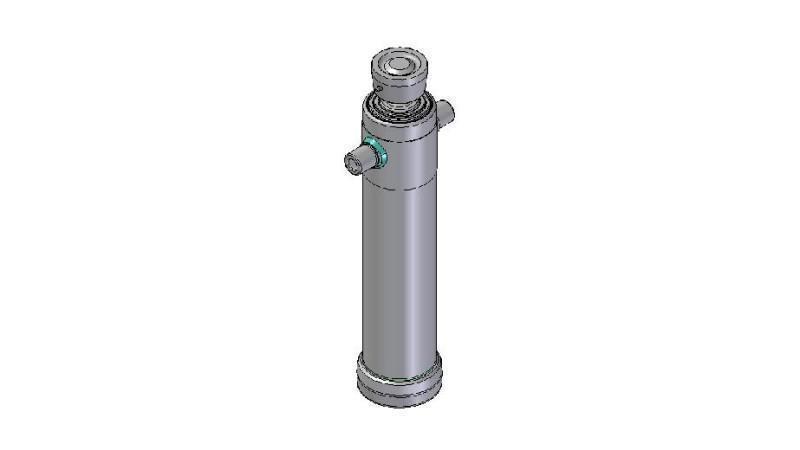 4037S -TELESCOPIC CYLINDER STANDARD/BALL 3 STAGES STROKE 1493 DIAMETER 124
