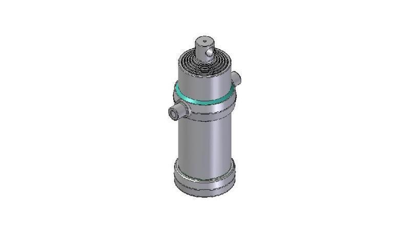 4062F -TELESCOPIC CYLINDER STANDARD/HOLE 6 STAGES STROKE 2945 FI 190