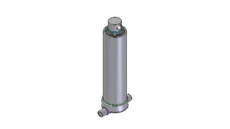 4539F -TELESCOPIC ZYLINDER UNTERE – LOCH 3 GRAD HUB 2093 FI 152