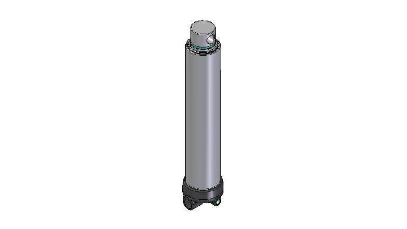 4627F -TELESKOPZYLINDER LOCH - LOCH 2 GRAD HUB 1095 FI 124