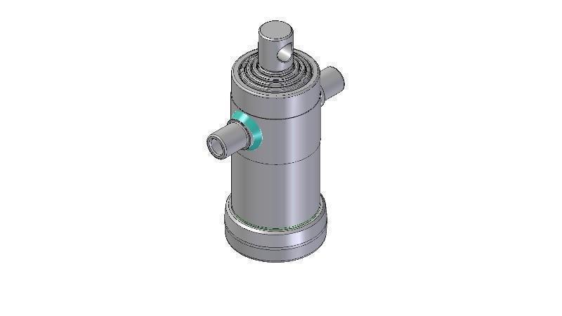 5020F -TELESZKÓPUS HENGER STANDARD/LYUK 5 LÉPCSŐ LÖKET 680 FI 112