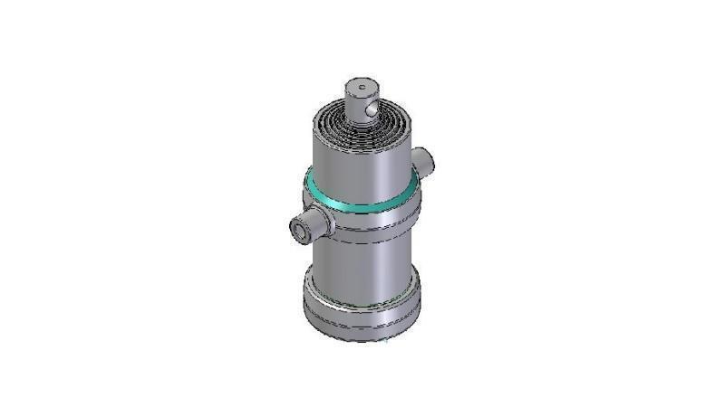 6021F -TELESCOPIC Sylinder STANDARD/HULL 6 TRIN SLAG 1765 FI 170