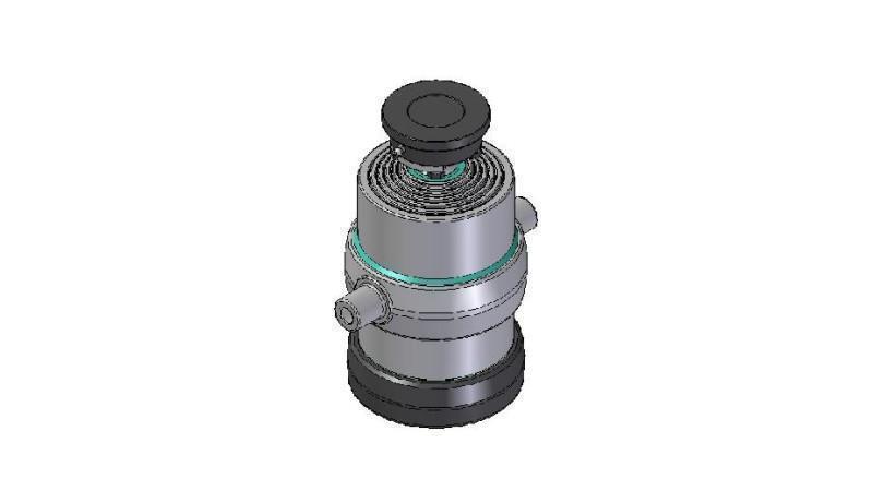 6050S -TELESCOPIC CYLINDER STANDARD/BALL 6 STUFEN HUB 1415 DURCHMESSER 215