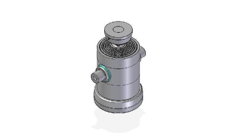 7062S -TELESCOPIC CYLINDER STANDARD/BALL 7 STUFEN HUB 1912 DURCHMESSER 270
