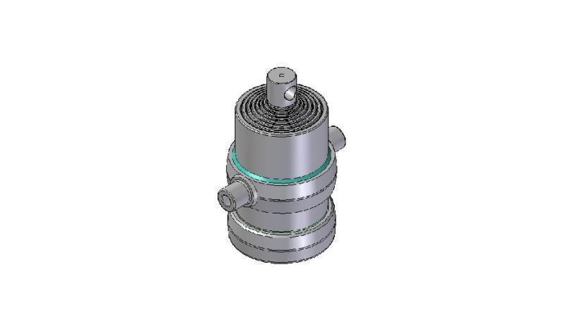 8003F -CILINDRO TELESCOPICO STANDARD/BUCO 8 STADI CORSO 1700 FI 190