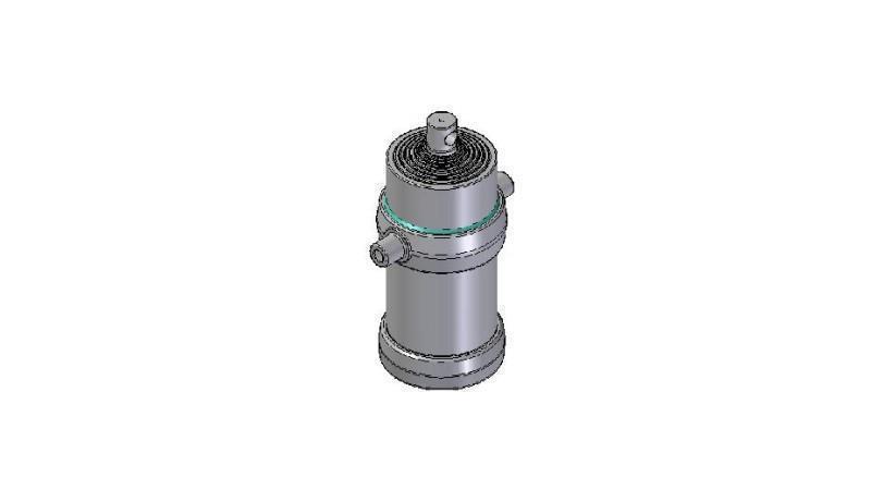 8024F -TELESCOPIC Sylinder STANDARD/HULL 8 TRIN SLAG 2925 FI 215