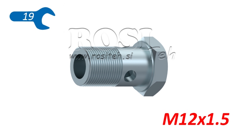 HYDRAULICZNY HOLLOW BOLT M12X1,5