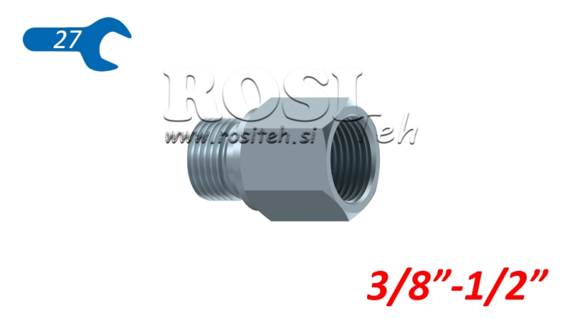 HIDRAVLIČNI ADAPTER MOŠKI-ŽENSKI 3/8-1/2